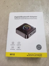 Bluetooth5.4 Audio Transmitter Receiver FM USB 3.5MM AUX RCA Stereo HIFI Adapter