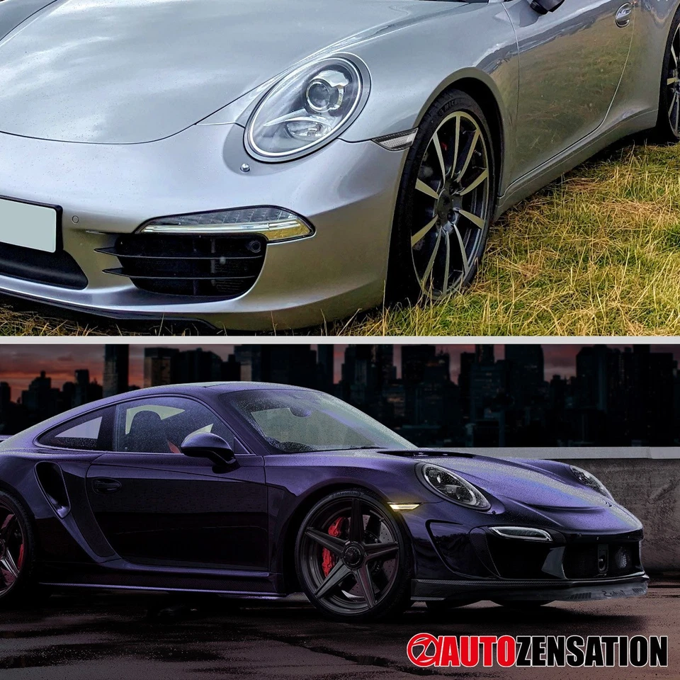 Fit 2012-2016 Porsche 911 Carrera 17-18 Boxster 718 Sequential LED Side Marker Foto 4 de 4