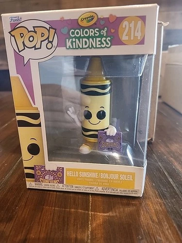 Funko POP! Ad Icons - Yellow Hello Sunshine Crayon Colors of Kindness #214