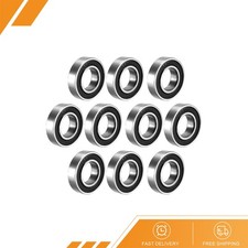 10pcs - Deep Groove Ball Bearing 6901-2RS Double Sealed Carbon Steel Bearings