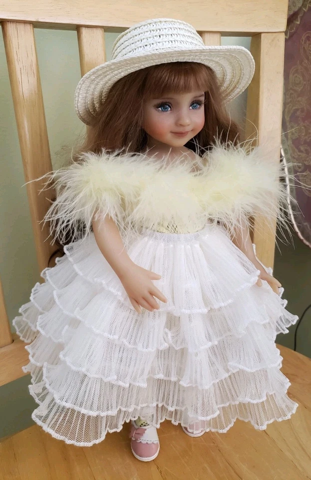 Наряд для кукол Dianna Effner Little Darling, платье и шляпа ручной работы - Изображение 2 из 4