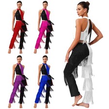 Womens Bodysuit Festival Jumpsuit Sparkly Rompers Music Dancewear Shiny Costume