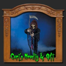HANGING GRIM REAPER Halloween Haunted House Prop