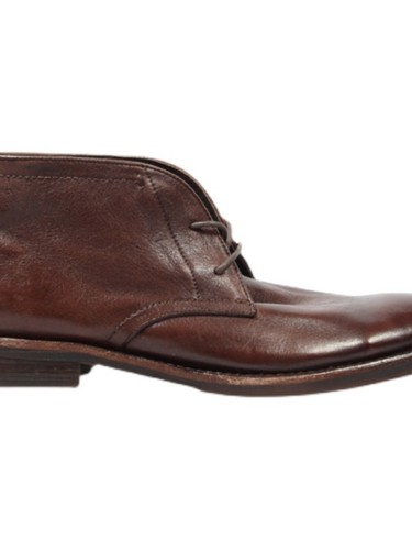 Nuevas botas británicas del desierto para hombre botas al tobillo retro de cuero de negocios zapatos de caña alta - Imagen 6 de 21