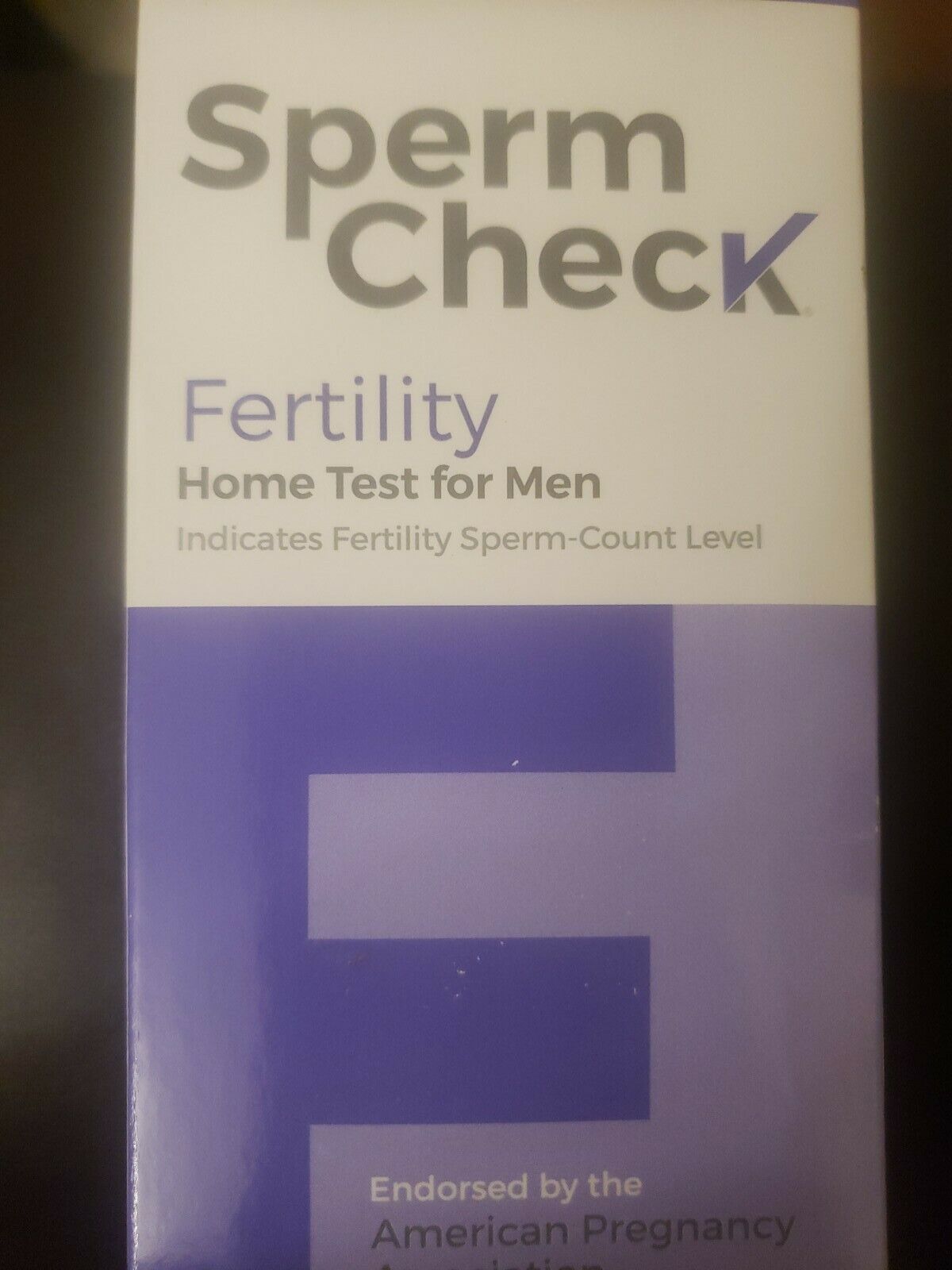 Limited time trial price Spermcheck Fertility Choice Home Test Kit for Men Low Shows S or Normal