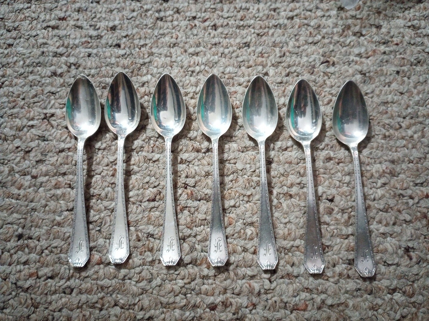 LOT of Vintage STERLING SILVER Spoons 5 Ounces eBay