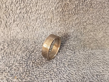 Arizona Handcrafted 90 Silver Washington Quarters coin ring, size 8 2008