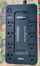 CyberPower SE450G1 8-Outlet 450VA PC Battery Back-Up System Surge Protector g9 