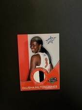 2008 Rittenhouse WNBA All Star Jersey Relic #/444 Delisha Milton-Jones 2 Color