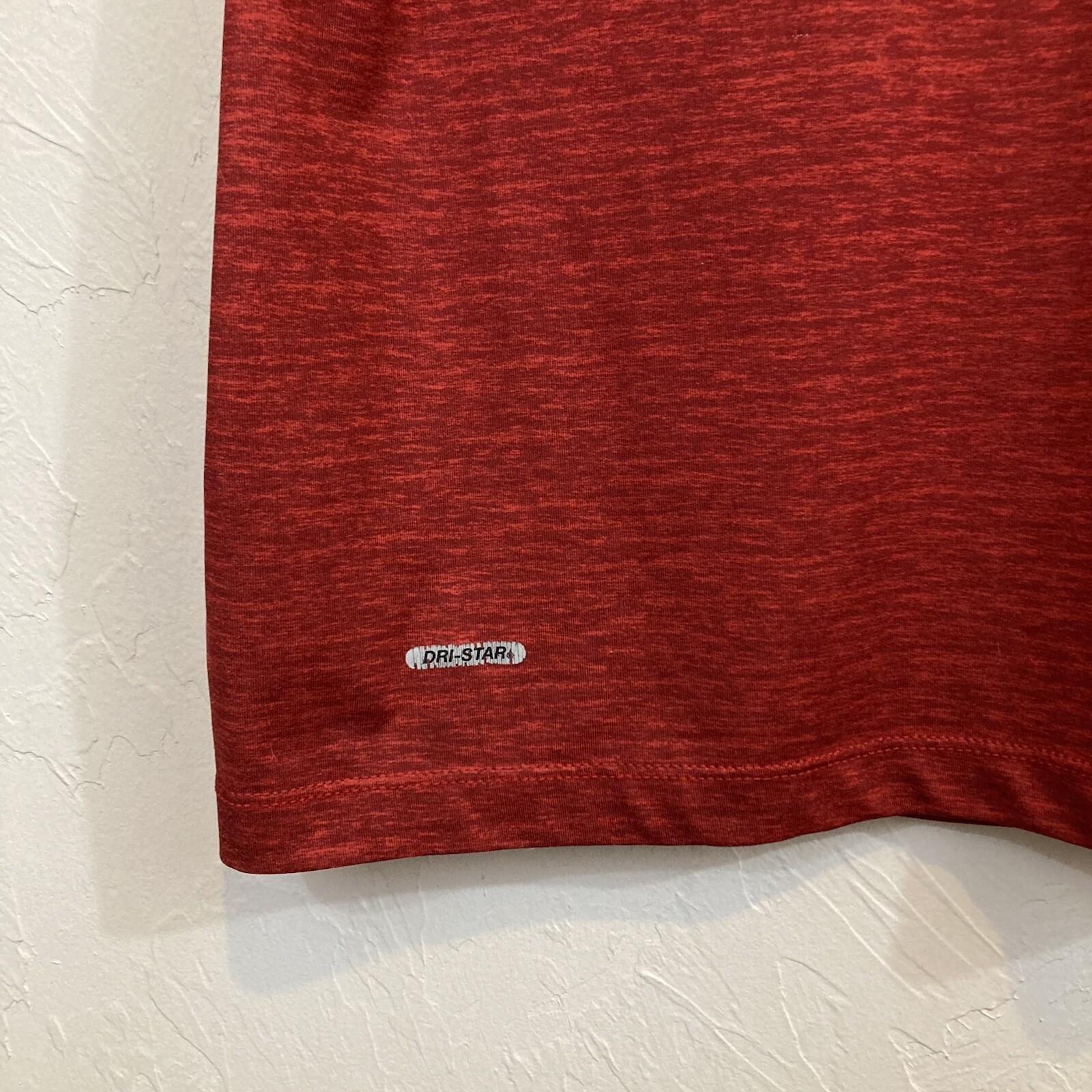 Red Tag Less Starter Red Dri-Star Striped Tagless Shirt Medium | eBay