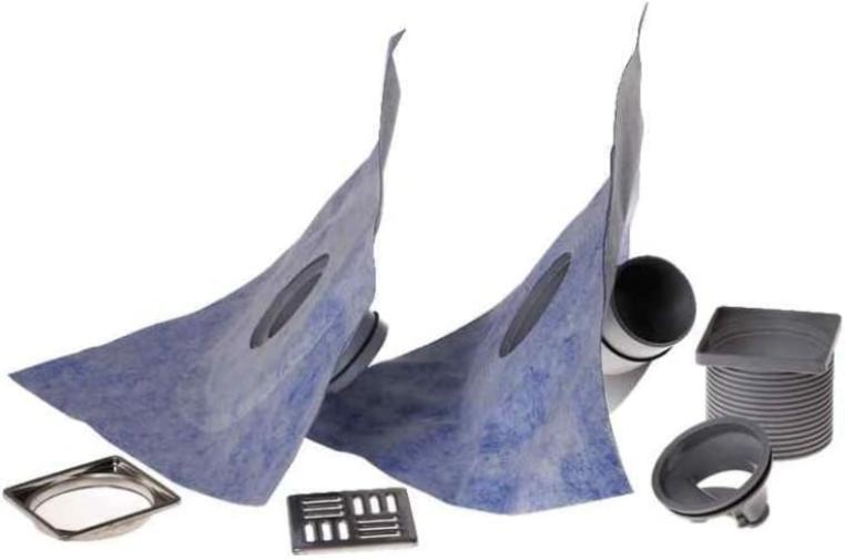 Drain vertical 100 mm Mapei Kit realizzazione scarico a pavimento