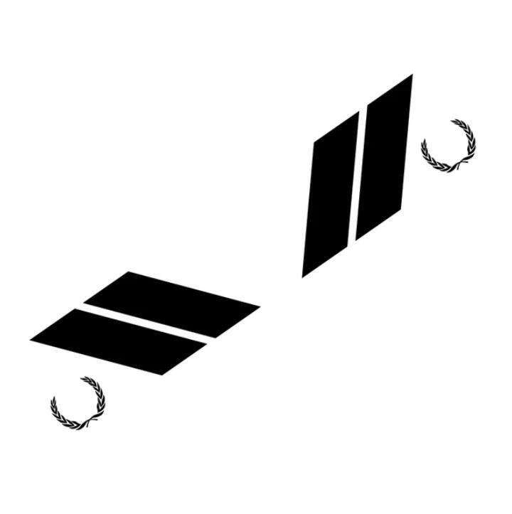 Calcomanías gráficas a rayas de vinilo para Nissan 370Z Nismo 2 PIEZAS Foto 2 de 4