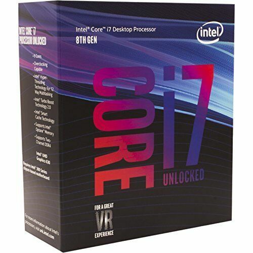 Intel Core I7-8700K 3,7GHz Hexa-Core (BX80684I78700K) Processore