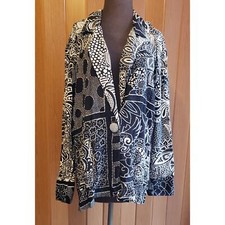 Surya size medium vintage black and white blazer
