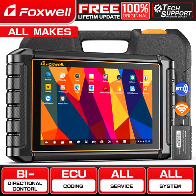 FOXWELL NT909 PRO Bidirectional Car  Scanner Diagnostic Scan Tool E-CU Coding