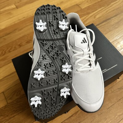 Adidas Tech Response 3.0 Golf Shoes Men 9 White Gray Athletic Lace Up GV6888 EUC adidas Men main image 4