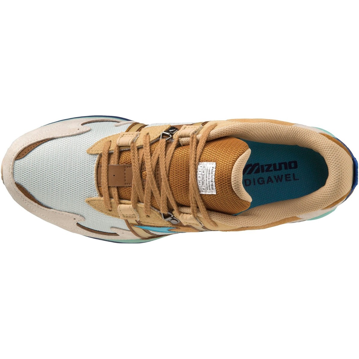 Mizuno Wave Rider β DIGAWEL Sand Beige D1GD230501 Men's Size | eBay