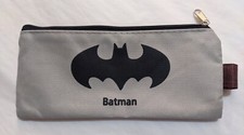 DC Comics Batman Bat Signal logo School Supply Glove box Pouch Coin Bag NWT