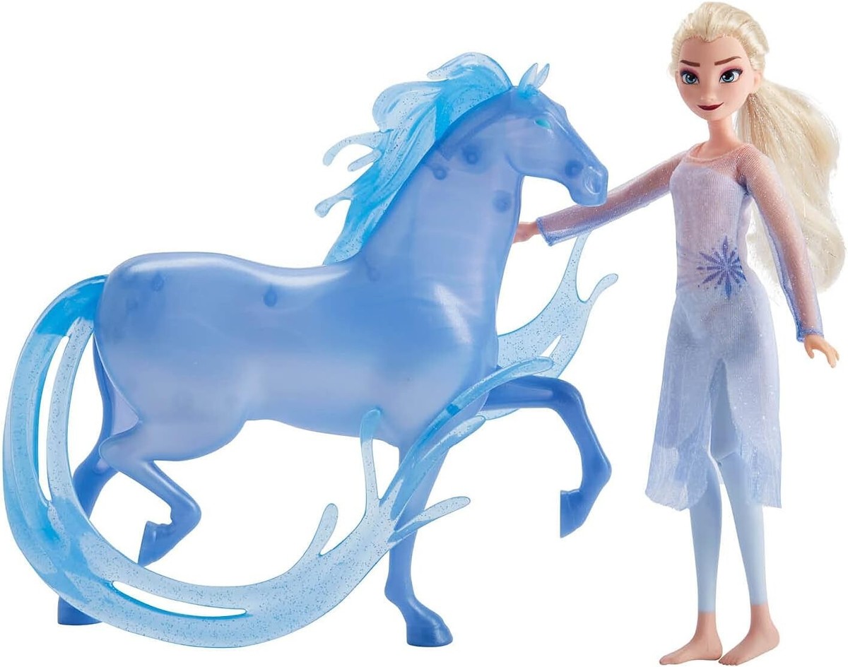 DISNEY FROZEN 2 Elsa Fashion Doll the Nokk Figure Horse Pony Movie