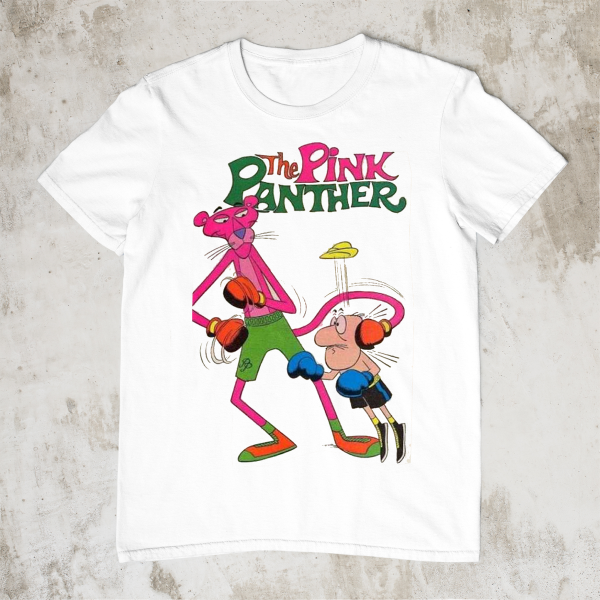 The Pink Panther Cover Boxing Funny T Shirt Tee men Size S To 4XL SG337