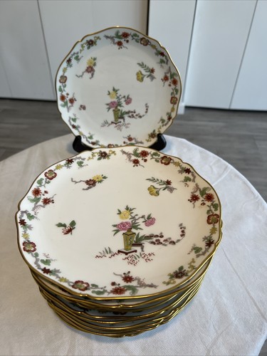 11 ART DECO JEAN POUYAT J.P. LIMOGES W G & Co PLATES FRANCE HAND PAINTED RARE!! - Picture 2 of 12