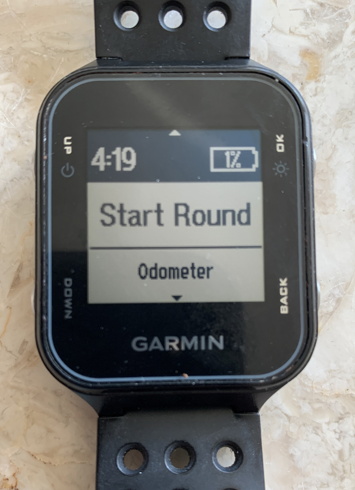 Garmin Approach S20 GPS Golf Watch, Charger, Box, Manual 2 CT10