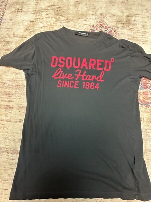 Dsquared2 Men's Black T-Shirt Size XL In Great Shape!!