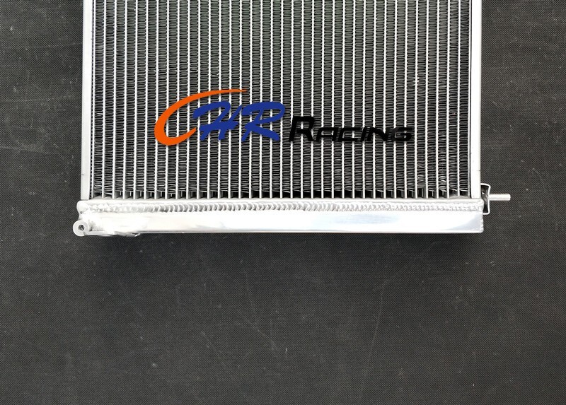 Aluminum Radiator+Shroud+Fan For De Tomaso Pantera 5.8L MT 1971-1989