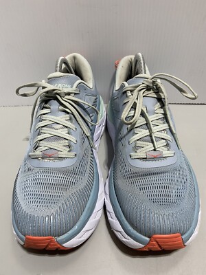 Hoka One One Bondi 7 Light Blue Running Shoes F27221L Women's Size