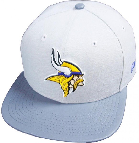 New Era Minnesota Vikings Nfl Grey Storm 9Fifty 950 Snapback Cap Limited Edition-image