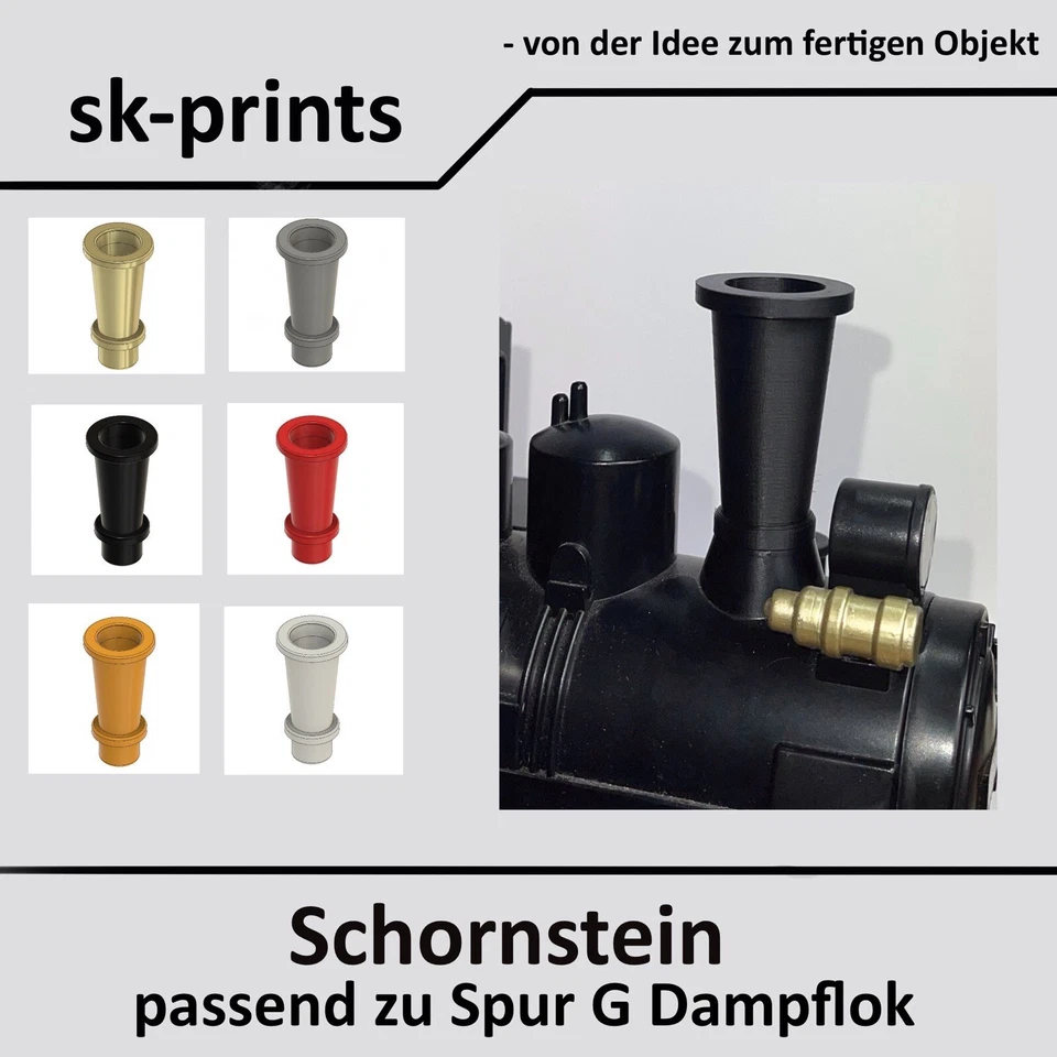 Schornstein/Schlot | kompatibel mit Playmobil LGB