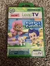 NEW Nickelodeon Bubble Guppies LeapFrog TV Game Cartridge Science 3-5 yrs old