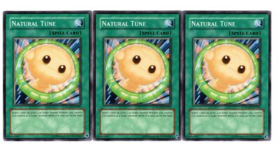 Yugioh- 3X Natural Tune - Common - Unlimited - RGBT-EN059 - Near Mint
