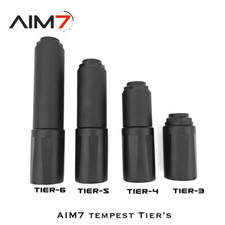 AIM7 TEMPEST TIER Modular Linear Comp Muzzle Brake .223 5.56 9mm 300BLK PCC