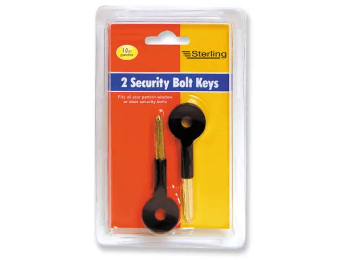 Sterling SBK200 Security Rack Bolt Key 2 Pack