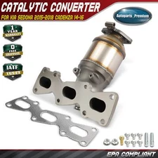 Front Catalytic Converter for Kia Sedona 2015-2018 Cadenza 14-16 Hyundai Azera