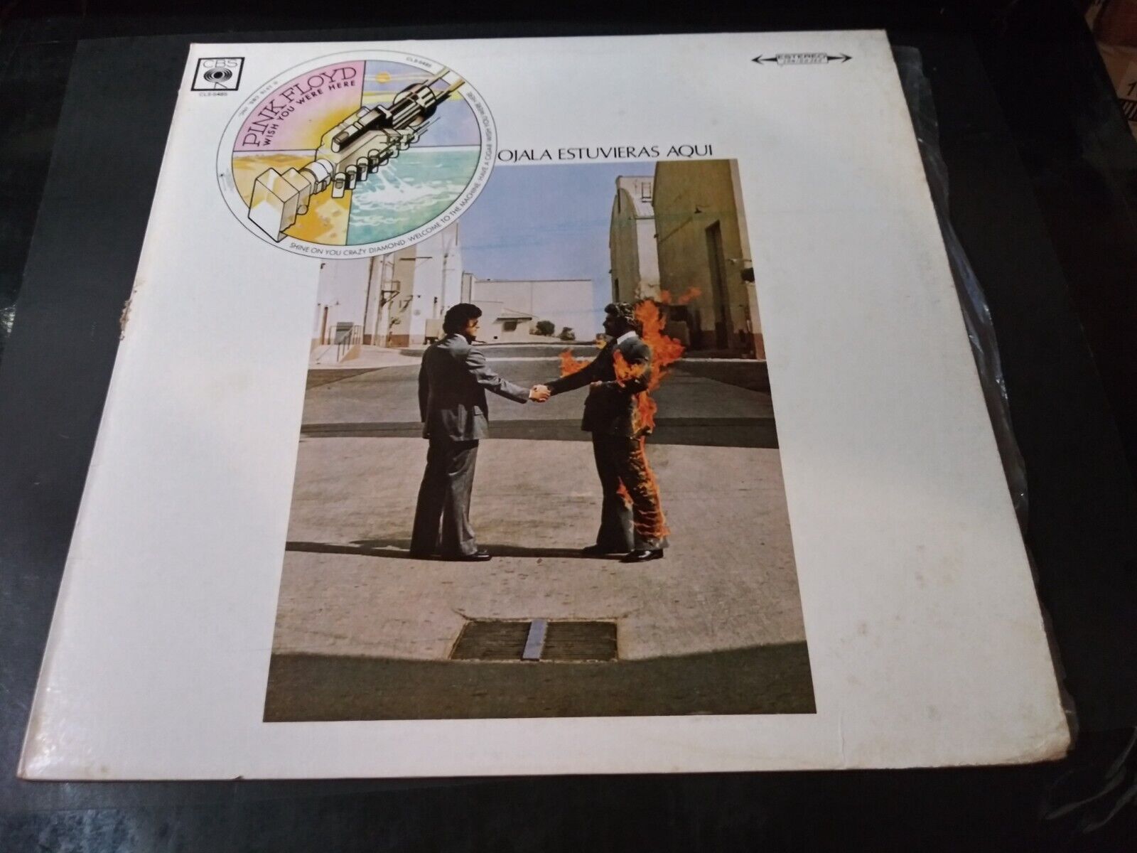 Pink Floyd – Wish You Were Here VG++ 1980s Reissue Mexican Import CBS LP Record