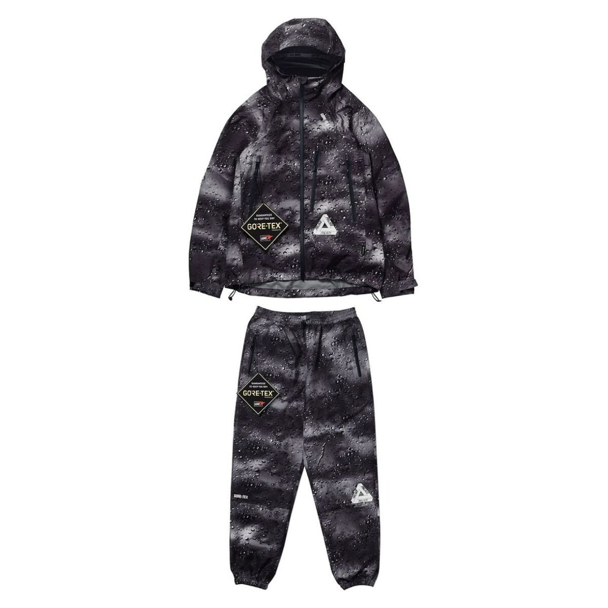 NWT Palace GORE-TEX Palex Black Rain: XL Jacket & Pants SOLD NWT Palace GORE-TEX Palex Black Rain: XL Jacket & Pants SOLD
