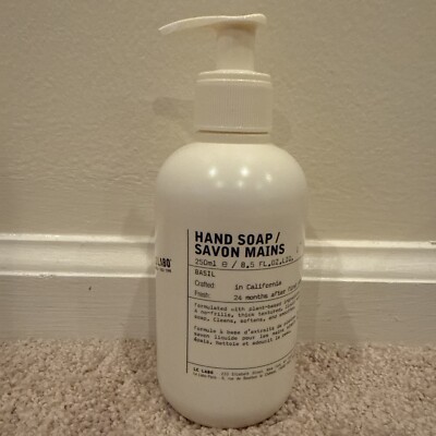 Le Labo Hand Soap #Basil 8.5 oz / 250 ml New