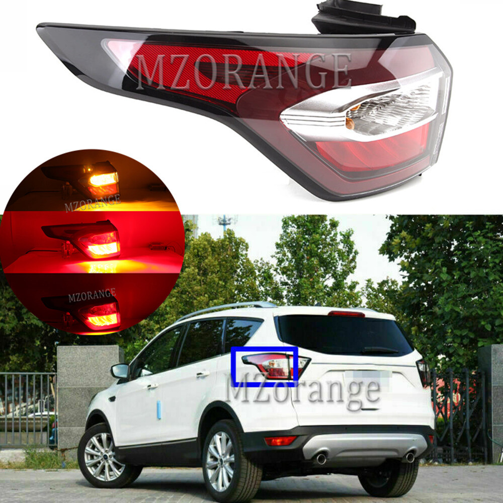 Left N/S Outer Rear Tail Light Brake Stop Lamp For Ford Kuga MK2 2017