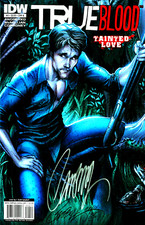 TRUE BLOOD #4 TAINTED LOVE SIGNED BY ARTIST J. SCOTT CAMPBELL