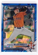 Chayce McDermott SAPPHIRE 2021 Bowman Draft #BDC-13 
