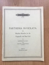Parthenia in-violata 20 easy pieces for Harpsichord or Piano ~ Ed. Peters # 6133