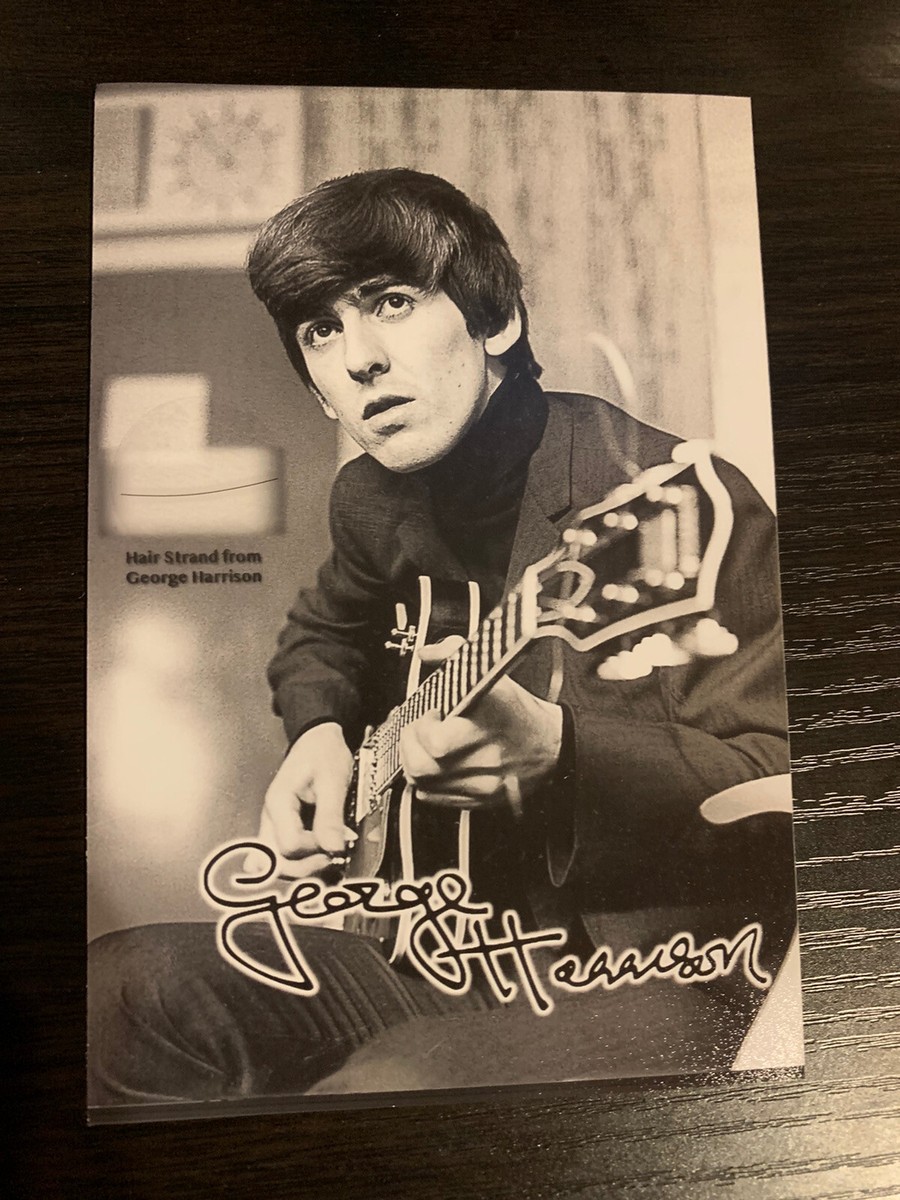 George Harrison Hair Strand Lock Relic Collectible Beatles