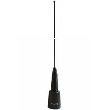 Mobile Radio Antenna Black VHF 139-174 MHz With Spring NMO 3 dBd Gain BR150BS
