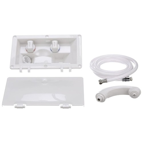 Whale Swim 'N' Rinse Transom Duscharmatur mit Deckel│RT2658│für Boote, Wohnmobil - Bild 3 von 4