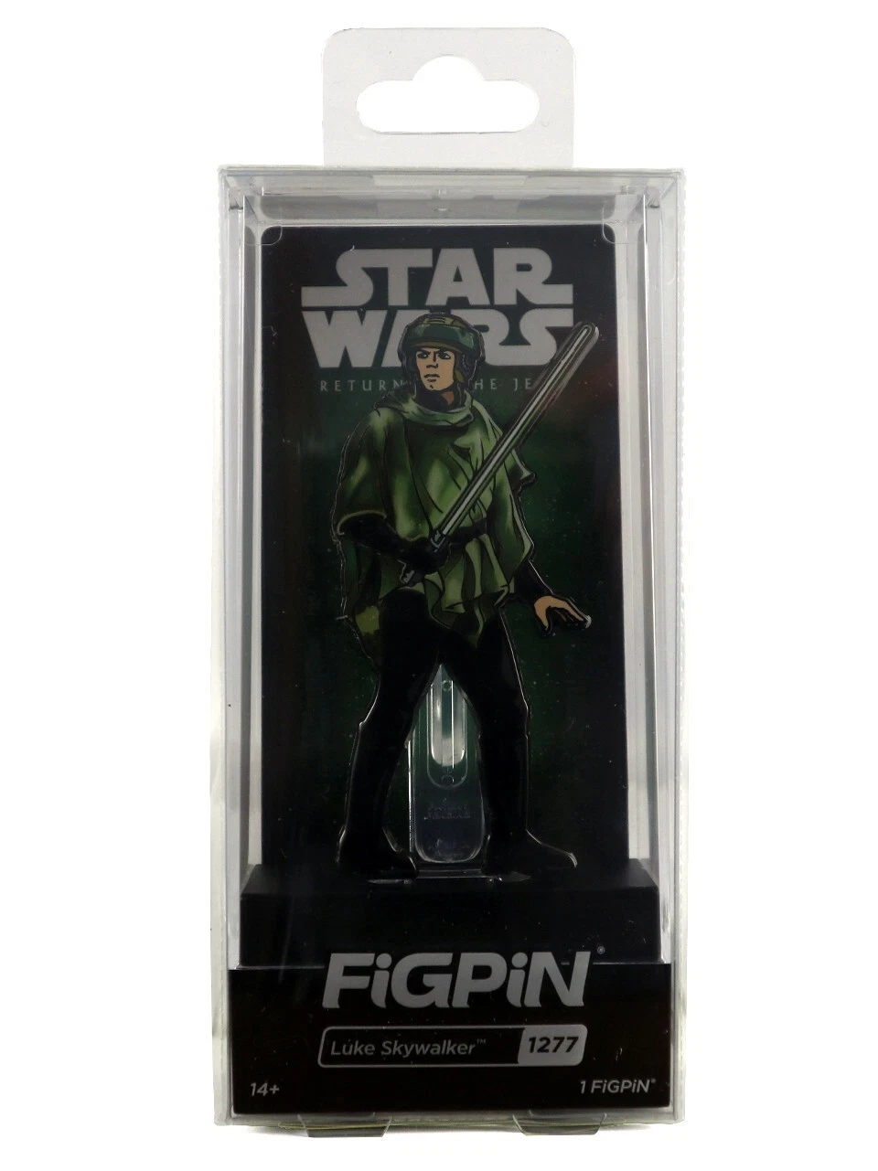 Figpin Star Wars Return Of The Jedi Luke Skywalker Enamel Pin #1277 Disney New