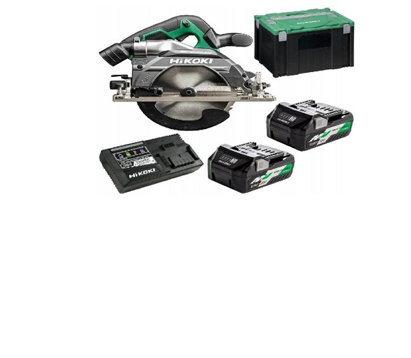 Hikoki Akku-KreissäGe 36V 190Mm C3607DB WRZ 2X2,5Ah MV BL HSC-image