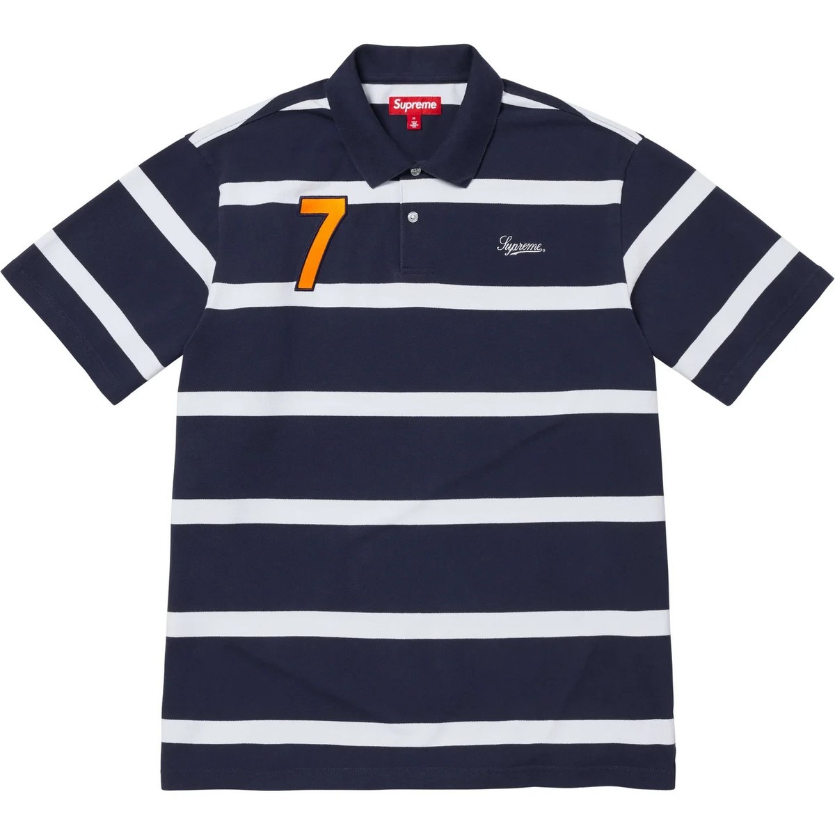 トップス Supreme Cursive Polo \"Light Blue\" トップス Supreme Cursive Polo 