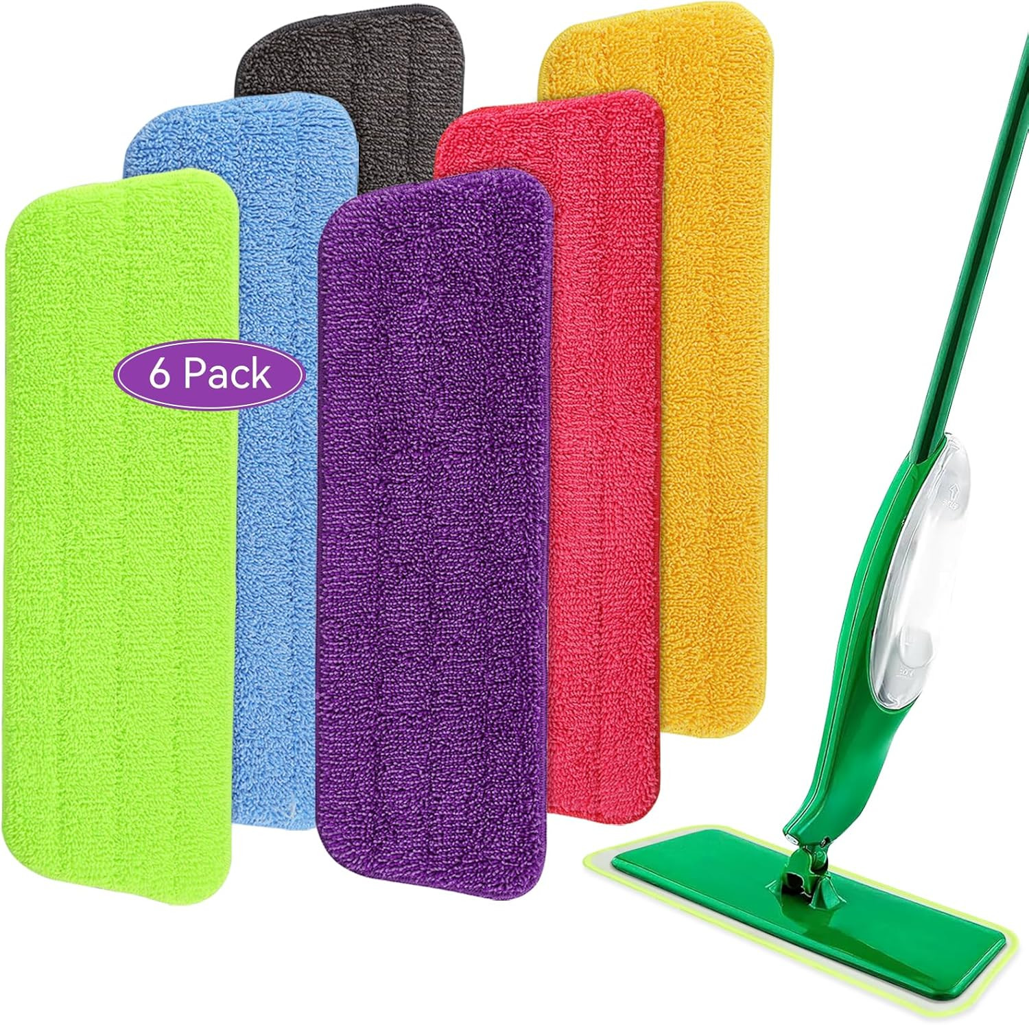 8 Pack Spray Mop Refills Compatible for Libman Freedom Spray